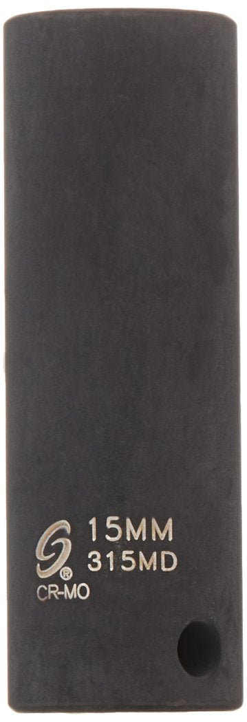 Sunex 315md 3/8-Inch Drive 15-Mm Deep Impact Socket