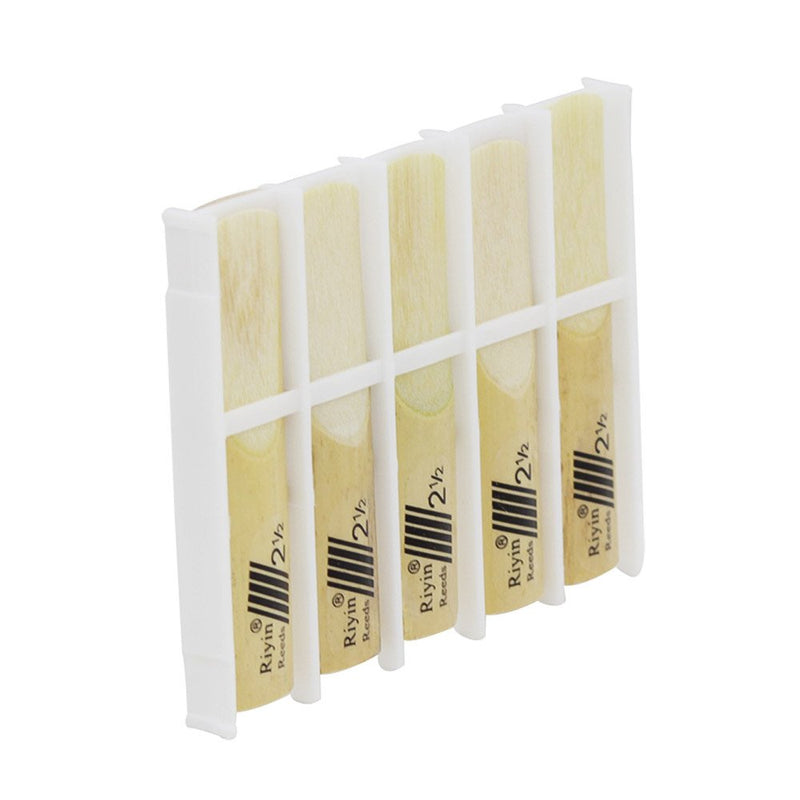 Andoer 10 Pieces 2.5 Reed Bamboo for Eb Saxophone Sax Accessories