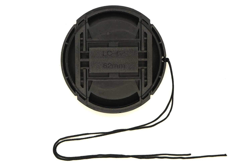 2-Pack 62mm Lens Cap Cover for Sony E18-200mm E10-18mm, Compatible for Sigma 30mm f/1.4,Compatible for TAMRON 18-200mm Lens
