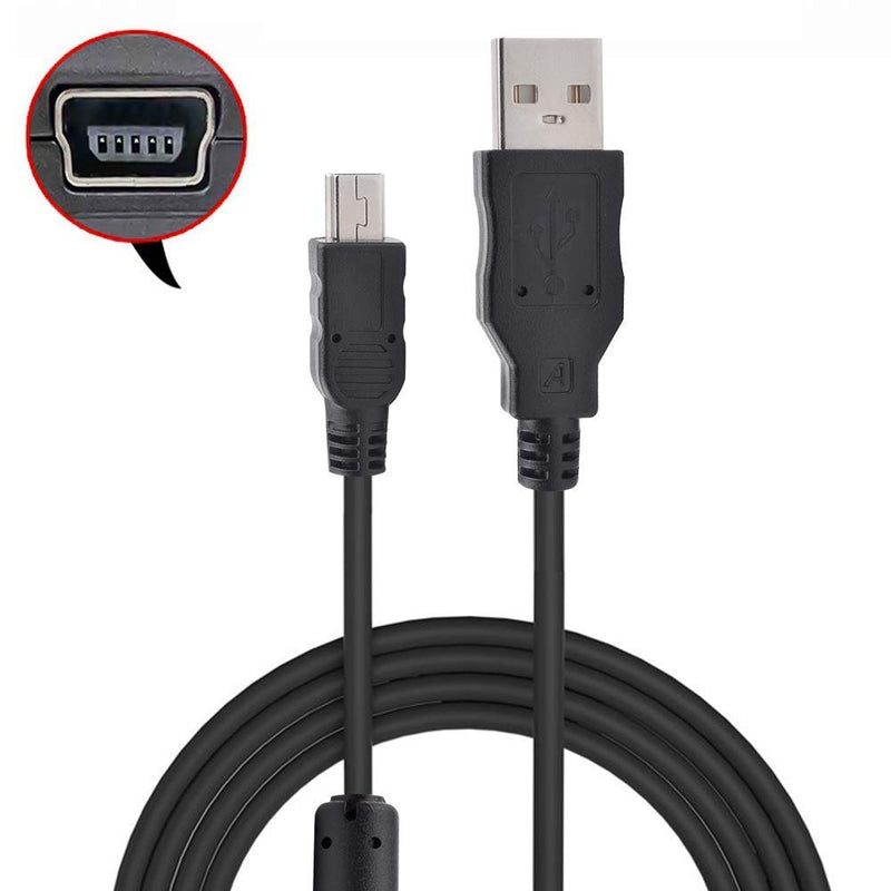 Xivip Replacement UC-E4 UC-E15 UC-E19 USB Charging and Data Cable Compatible with Nikon Digital Camera SLR DSLR D600 D7000 D3S D3000 D90 Canon PowerShot ELPH135 A1400 G15 EOS 10D A20 S30 S40 (4.9FT)