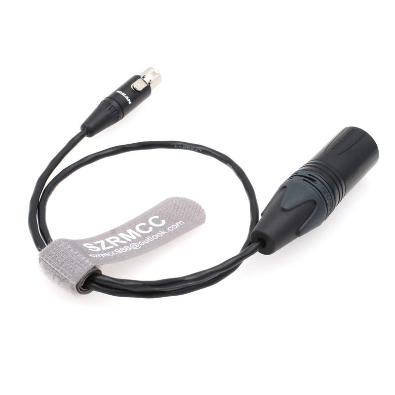 SZRMCC XLR 3 Pin Male to Neutrik Mini XLR 3 Pin Female Cable for Sound Devices 633 442 688 Mixer or Microphone