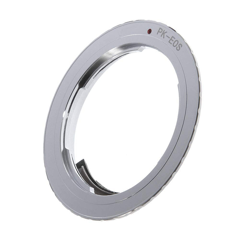 FocusFoto 9th Gen AF Confirm Adapter for Pentax K PK Lens to Canon EOS EF EF-S Mount Camera 80D 77D 70D 60D 5D Mark II III 5D2 5D3 7D 6D 3000D 1500D 1300D 1200D 800D 760D 750D 700D 650D 100D
