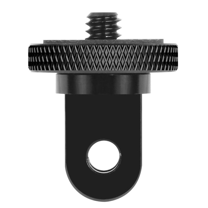 [AUSTRALIA] - FEICHAO Aluminum CNC Quick Release Tripod Mount with 1/4 Adapter Buckle Base Interface Compatible for Hero 8 7 6 5 4 3 and Other Sports Camera (1/4 Adapter) 