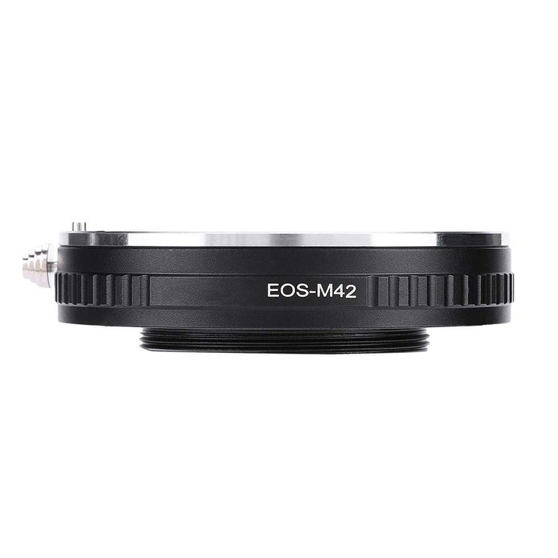 Pomya Camera Lens Adapter Ring, Alloy Lens Adapter Ring for Canon EF/EF-S Mount Lens to M42 Mount Camera, EOS-M42 Lens Converter