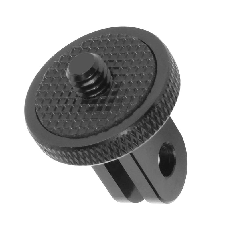 [AUSTRALIA] - FEICHAO Aluminum CNC Quick Release Tripod Mount with 1/4 Adapter Buckle Base Interface Compatible for Hero 8 7 6 5 4 3 and Other Sports Camera (1/4 Adapter) 