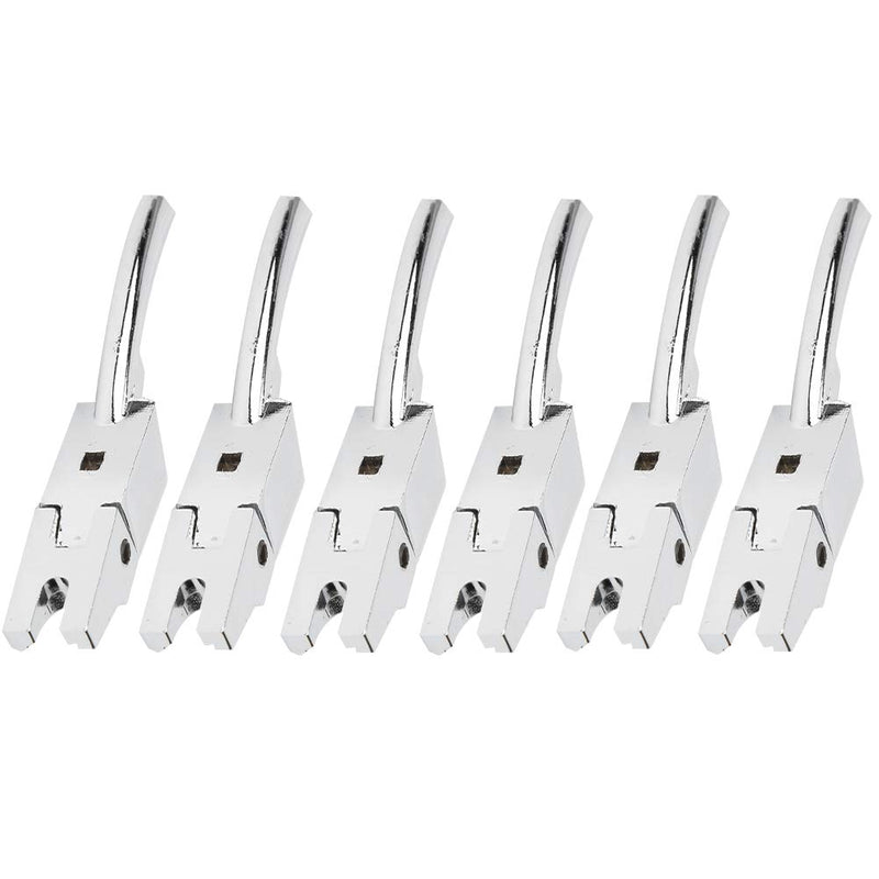 Guitar Bridge String Saddles 6Pcs Zinc Alloy Tremolo Bridge Saddle with Wrench Set Musical Instrument Accessories