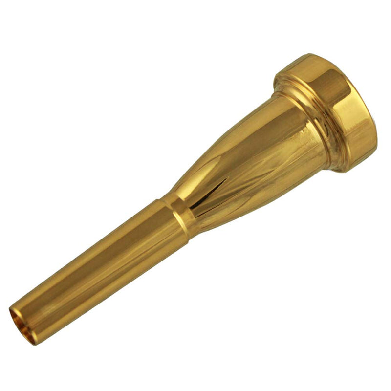 ACCOCO 3C/5C/7C Trumpet Mouthpiece, Copper Material Trumpet Accessories Parts(3 Pack) Bullet Shape