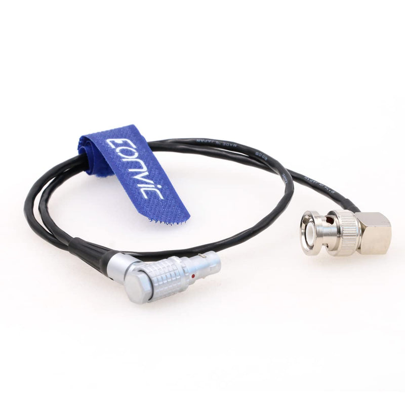 Eonvic Timecode Sync Cable BNC Right Angle to EXT 9 Pin for RED Komodo 6K Camera