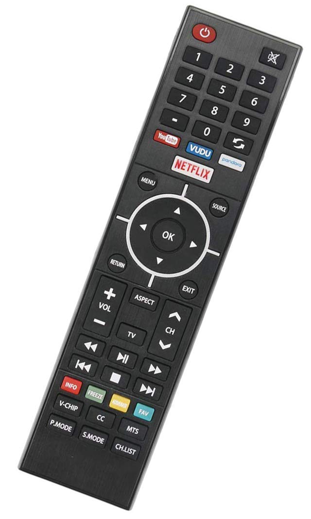 New Remote Control Replacement for Element TV ELSW3917BF E4SFT5017 E4STA5017 ELSJ5017