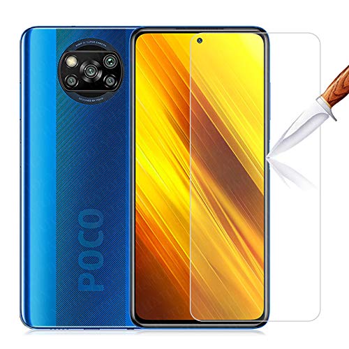 Screen Protector Tempered Glass For Xiaomi Poco X3 NFC,Camera Lens Protector Film For Xiaomi Poco X3,[2 Screen Protector+2 Camera Protector ] Set