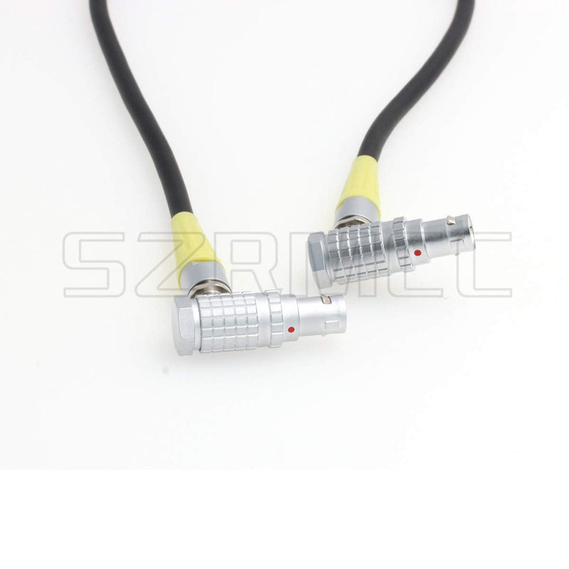 SZRMCC Right Angle 1B 7 Pin Male to Right Angle 1B 7 Pin Digital Lens Motor Cable for Preston MDR Bartech Heden to FIZ Right Angle to Right Angle 7Pin