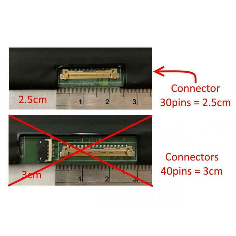 FIRSTLCD Screen Replacement for HP Chromebook 11 G3 G4 G4 EE G5 G6 G7 G9 EE 11A G8 EE, ProBook 11 G2, Stream 11 Pro G3, 11A-NB 11A-NA 11-Y 11-V 11-AH LCD Display 11.6" HD (Right&Left Mounting brakets) Type C