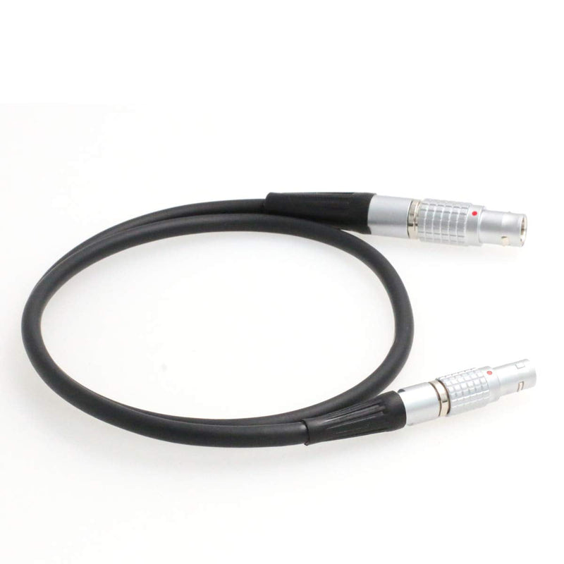 SZRMCC 1B 6 Pin Male to 0B 7 Pin Male Power Cable for DJI Ronin 2 Gimbal Stabilizer to Nucleus-M Wireless Focus Motor (Straight 6Pin-Straight 7Pin)