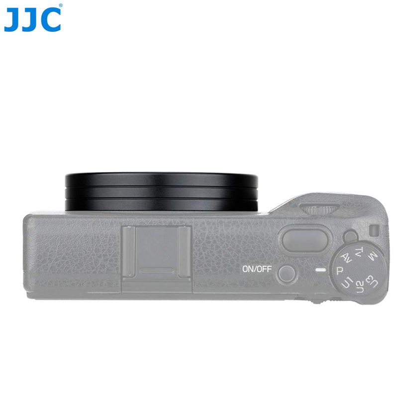 JJC LC-GR3 Metal Lens Cap for Ricoh GR III and GR II Camera, Ricoh GR III Lens Cap, Ricoh GR II Lens Cap, Made of Premium Aluminium Alloy