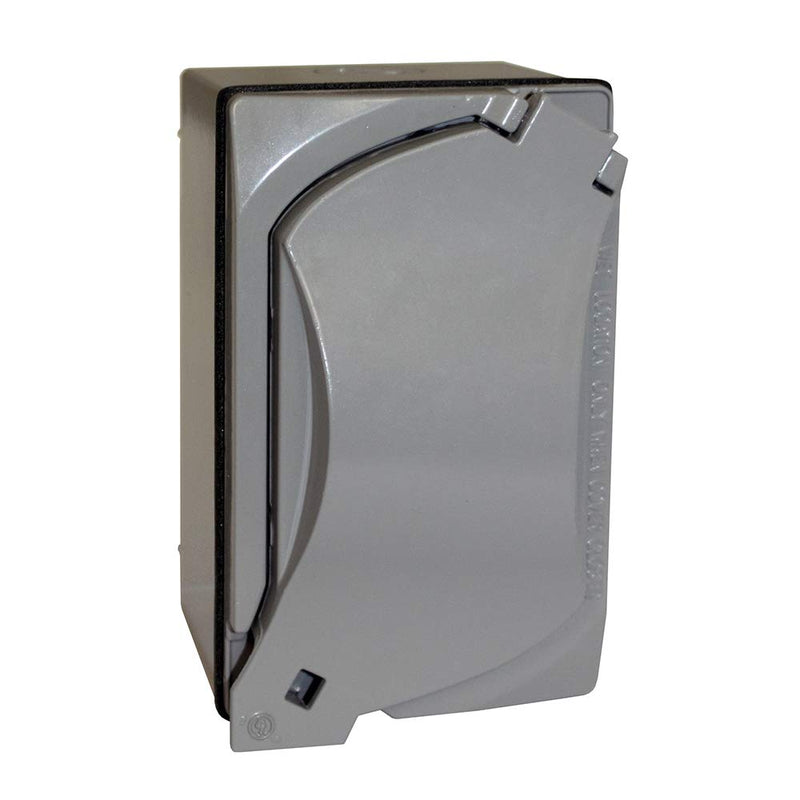 Sigma Engineered Solutions, Gray Sigma Electric 16449 TRWR GFCI Receptacle Kit with Universal Cover