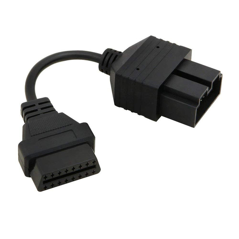 E-Car Connection 20 Pin OBD to 16 Pin Female OBD2 Diagnostic Adapter Connector Cable for KIA