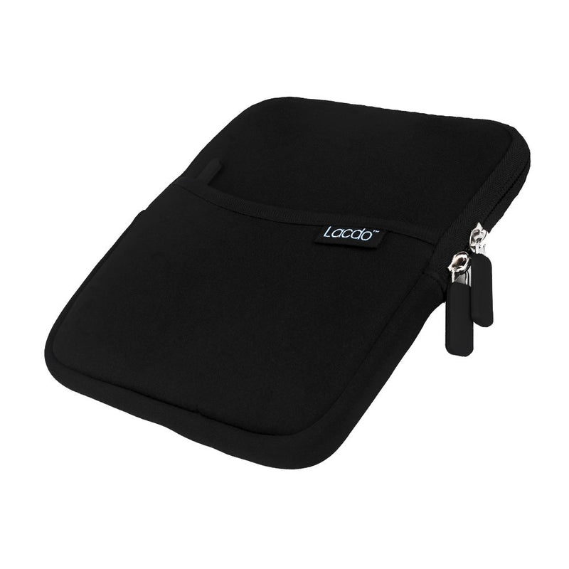 Lacdo Shockproof External USB CD DVD Writer Blu-Ray & External Hard Drive Neoprene Protective Storage Carrying Sleeve Case Pouch Bag With Extra Storage Pocket for Apple MD564ZM/A USB 2.0 SuperDrive / Apple Magic Trackpad / SAMSUNG SE-208GB SE-208DB SE-...