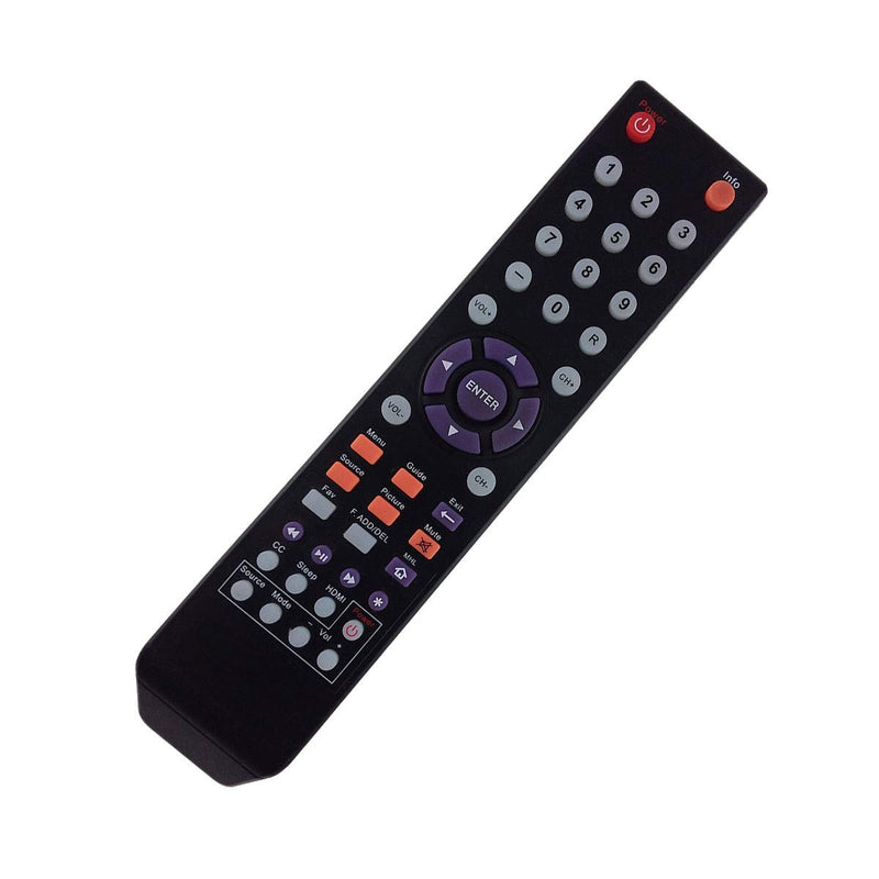 Ubay Remote Control Compatible for Sceptre TV 142020479999K E195BV-SR X505BV-FMQC X322BV-MQC X325BV-FMQC X405BV-FMQR E505BV-FMQKC X505BV-FMQR