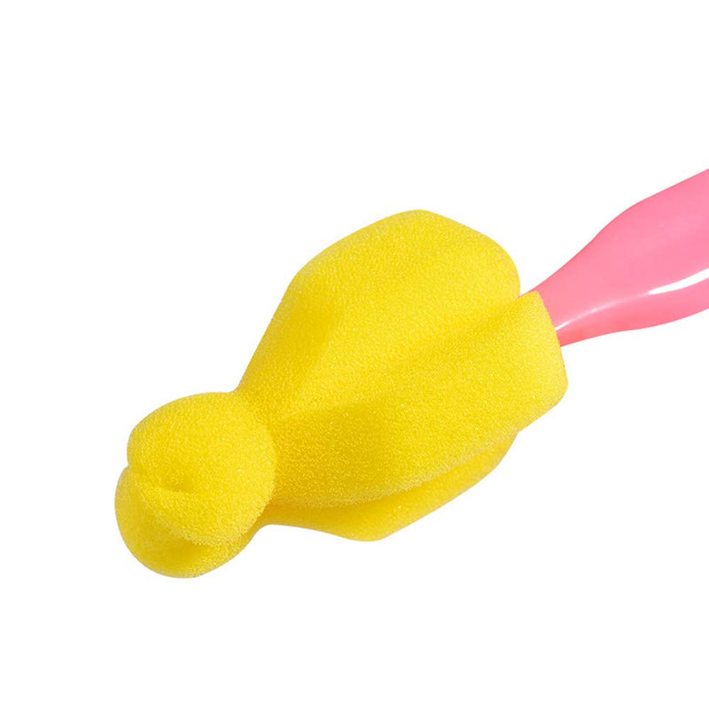 FAFAHOUSE 14 Pack Bottle Nipple Cleaner Sponge Brush for Standard Nipples Scrubber
