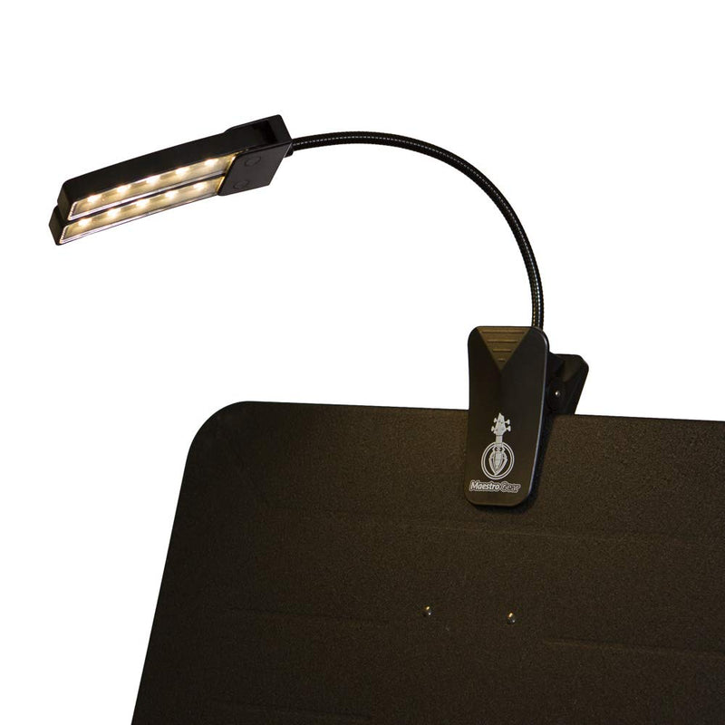 MAESTRO GEAR 10 LED Clip On Music Stand Light/Orchestra Lamp/Piano Light