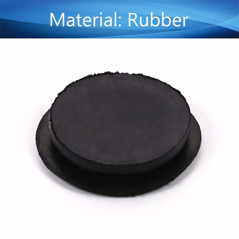 [AUSTRALIA] - Fielect Rubber Grommet 10Pcs 50mm Mounting Dia Oil Resistant Armature Rubber Grommets for Wiring Cable Black 10Pcs Hole Dia:50mm 