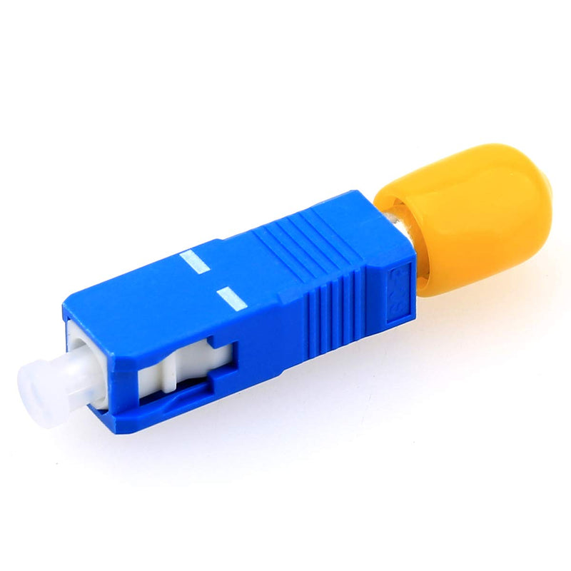 FTTH Optical Equipment Tool SC Male to ST Female Hybrid Singlemode 9/125 SM Optical Fiber Adapter Connctor for Digital Communication