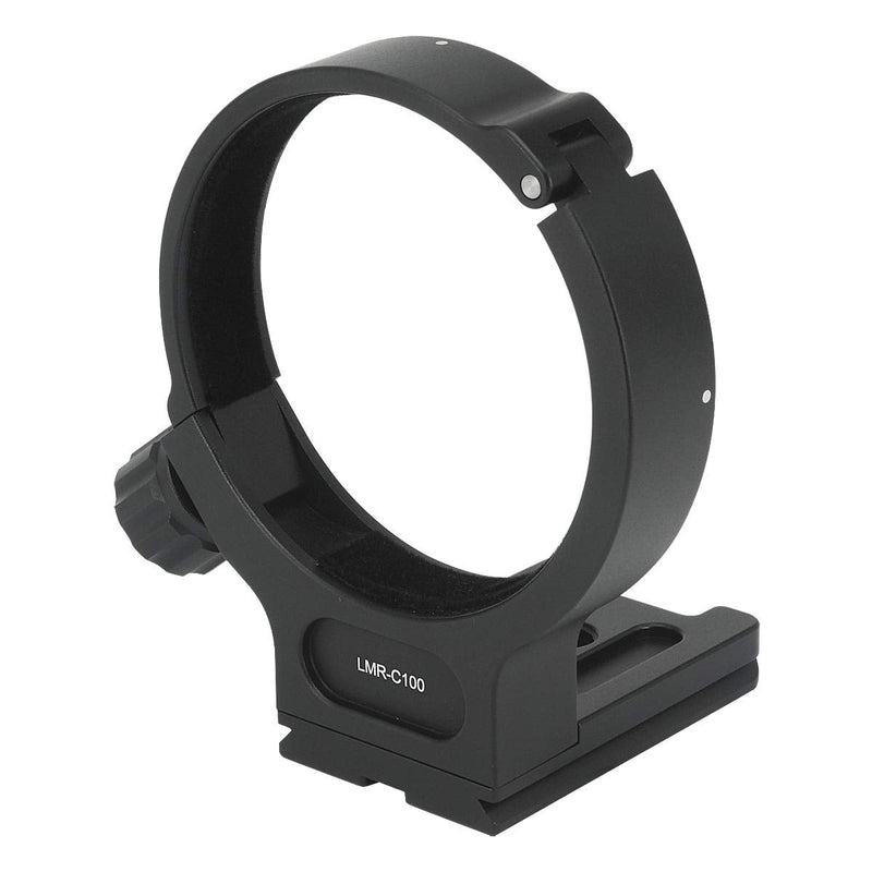 Haoge LMR-C100 Lens Collar Replacement Foot Tripod Mount Ring D for Canon EF 100mm f/2.8L Macro is USM Lens Built-in Arca Type Quick Release Plate