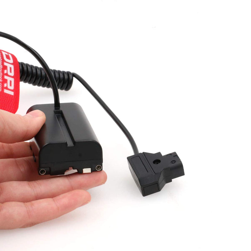 DRRI D-Tap to F550 Dummy Battery Adapter Cable for Atomos Shogun Inferno/Atomos Ninja V F550-Dtap TTC