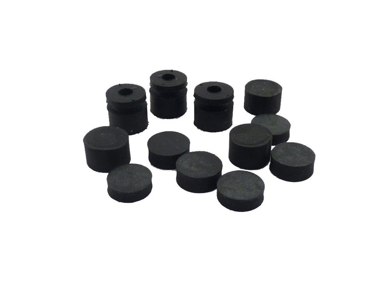 [AUSTRALIA] - Jim Dunlop ECB124 3 x 4 mm Grommets - 12 Set 