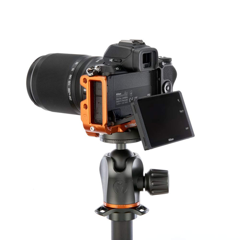 3 Legged Thing Zayla Dedicated L-Bracket - Arca Swiss Compatible L-Bracket for Landscape and Portrait Photography Copper