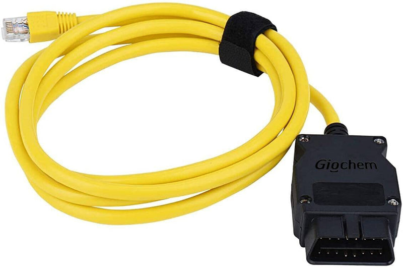 [AUSTRALIA] - Lightning to OBD2 2 in 1 Phone to OBD2,ENET Rj45 Cable ethernet Connector Tools to OBD Interface Cable Coding F-Series 10/100Mbps High Speed,Plug and Play[Silver] Silver 