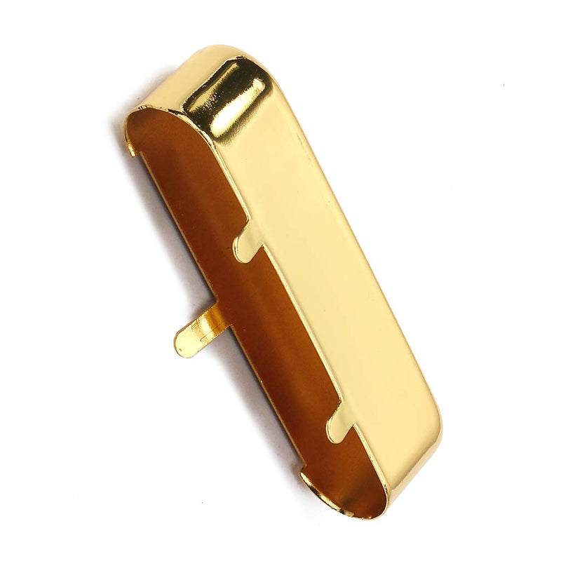 Alnicov Guitar Neck Pickup Cover for TL Tele Telecaster Style Electric Guitar Gold