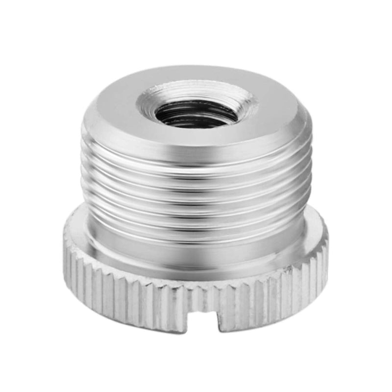 JOMLEY 1/4 to 5/8 Adapter, 1/4"-20 Female to 5/8"-27 Male Screw Thread Adapter for Camera Monitor - 2 Pack