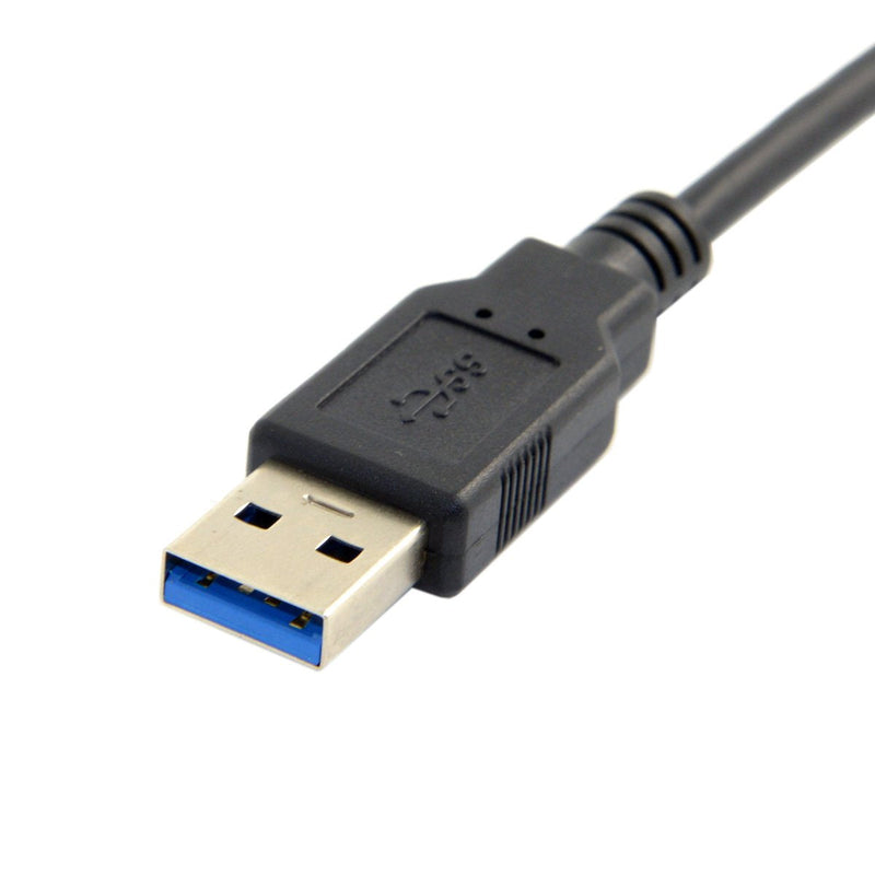 JSER USB 3.0 to SATA 7+6 13pin Slimline Sata Adapter Cable 5Gbps Compatible for Laptop CD DVD ROM Optical Drive