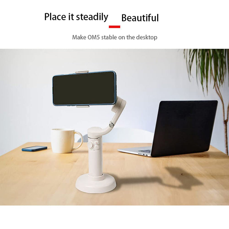 [AUSTRALIA] - OM5 Base Stabilizer Accessories Handheld Gimbal Phone Stand Mount Base for DJI OM5 Grey 