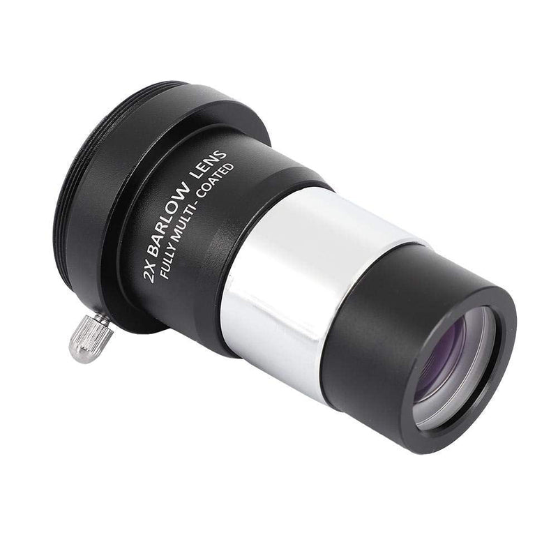 Astronomical Telescope Accessory Kit,1.25 inch Plossl Telescope Eyepiece Set 4/10/25mm + 2X Barlow Lens Kit for Astronomy