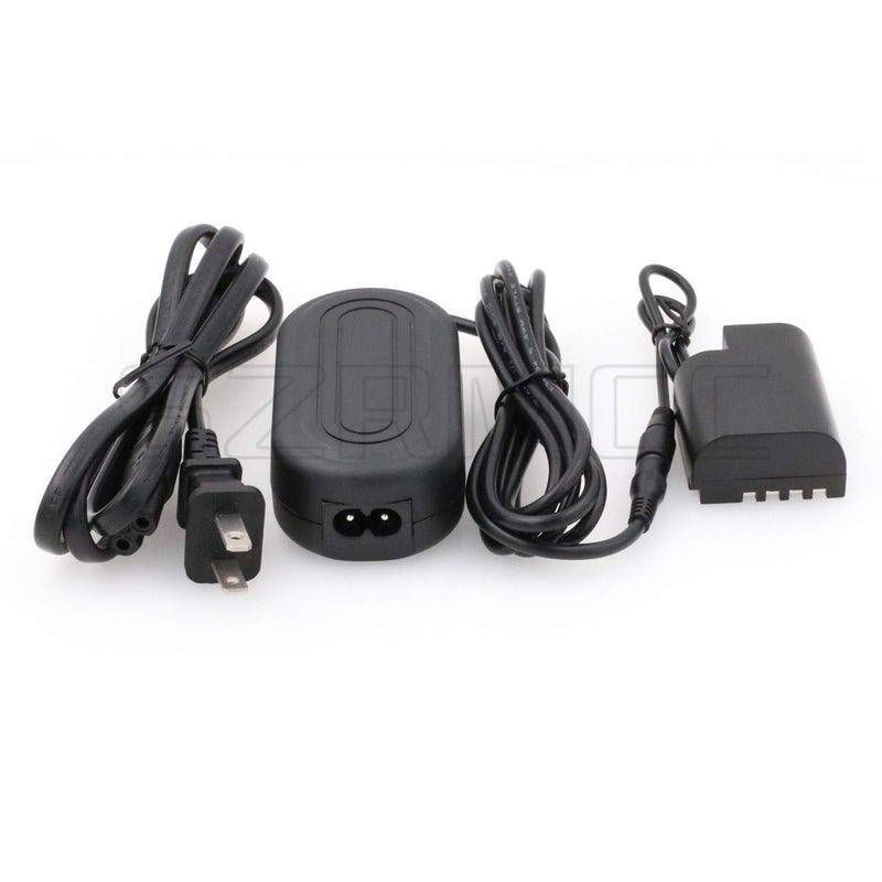 SZRMCC DMW-AC8 AC Adapter and DMW-DCC12 DC Coupler Dummy Battery for Panasonic DMC GH5 GH4 GH3 Camera