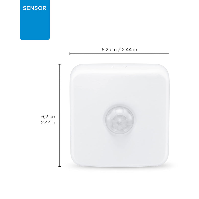 WiZ Connected 2-Pack WiFi Motion Sensor for WiZ Lights, Compatible with Alexa and Google Home Assistant, White (Compatible only with WiZ Lights) 2 Count (Pack of 1)