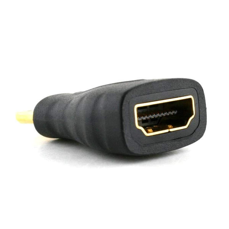 [AUSTRALIA] - CY Mini HDMI to HDMI Cable Adapter HDMI to Mini HDMI Adapter for Laptop Supports Ethernet 3D, Audio Return 