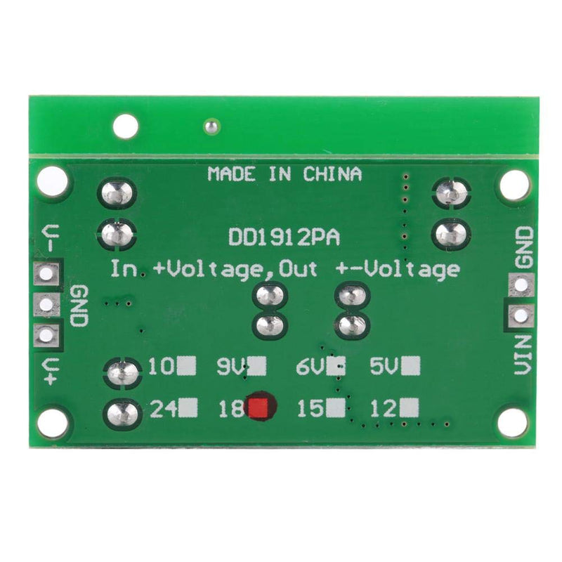 DC-DC Positive & Negative Voltage Boost-Buck Converter Output ±5V 6V 9V 10V 12V 15V 18V 24V (Output voltage ±15VDC) Output voltage ±15VDC