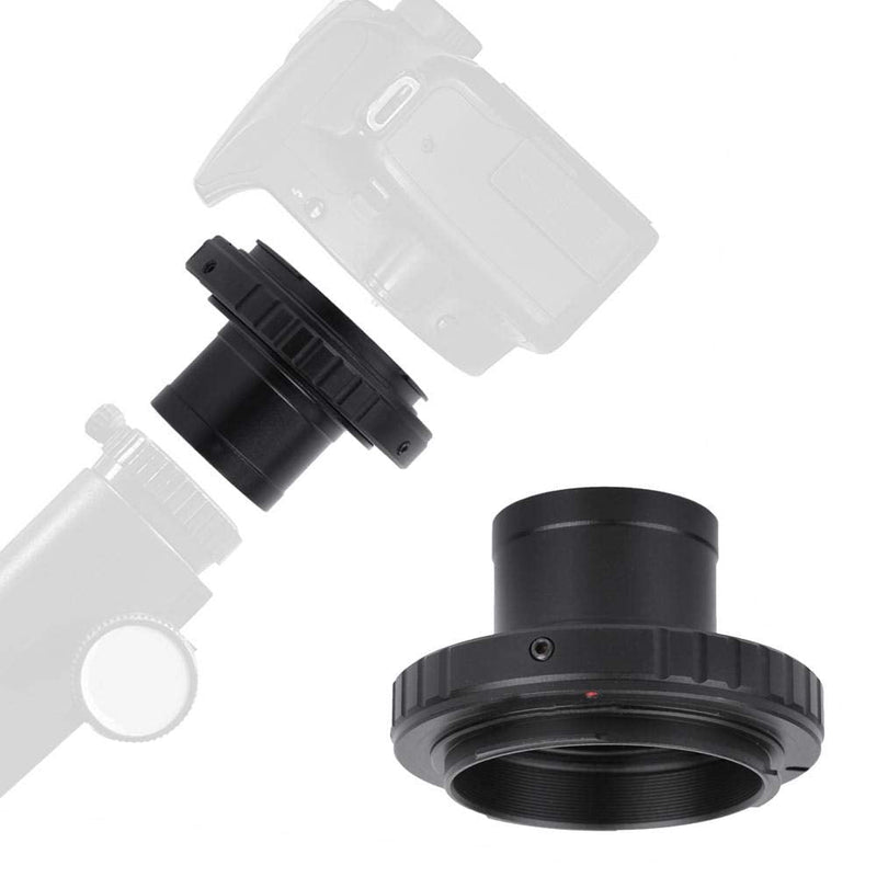 [AUSTRALIA] - T2-PK Telescope Adapter, Vbestlife Aluminium Alloy 1.25inch Telescope to for Pentax PK Mount DSLR Camera Adapter Ring - Black 