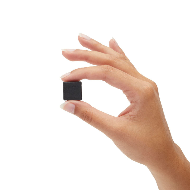 100 Pack 3/4 Inch Square Plastic Plugs Insert, Tubing End Caps for Chair & Furniture Glide (0.75")