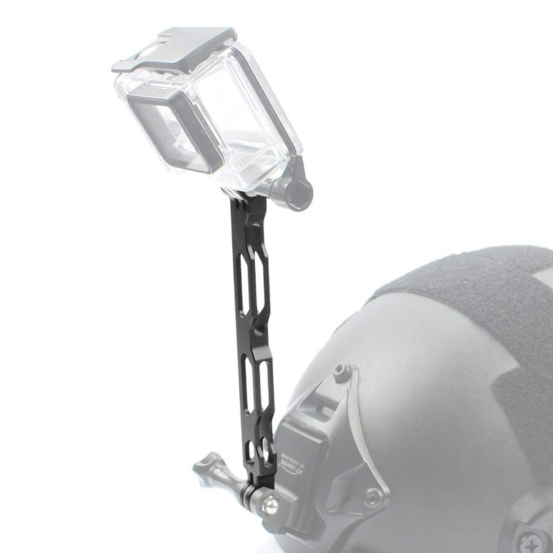 FEICHAO Aluminum Alloy Extension Arm Metal Pole Mount Holder Arm Compatible for Gopro Hero 3 3+ 4 5 6 /Yi/ 4K/ SJCAM Selfie Pole
