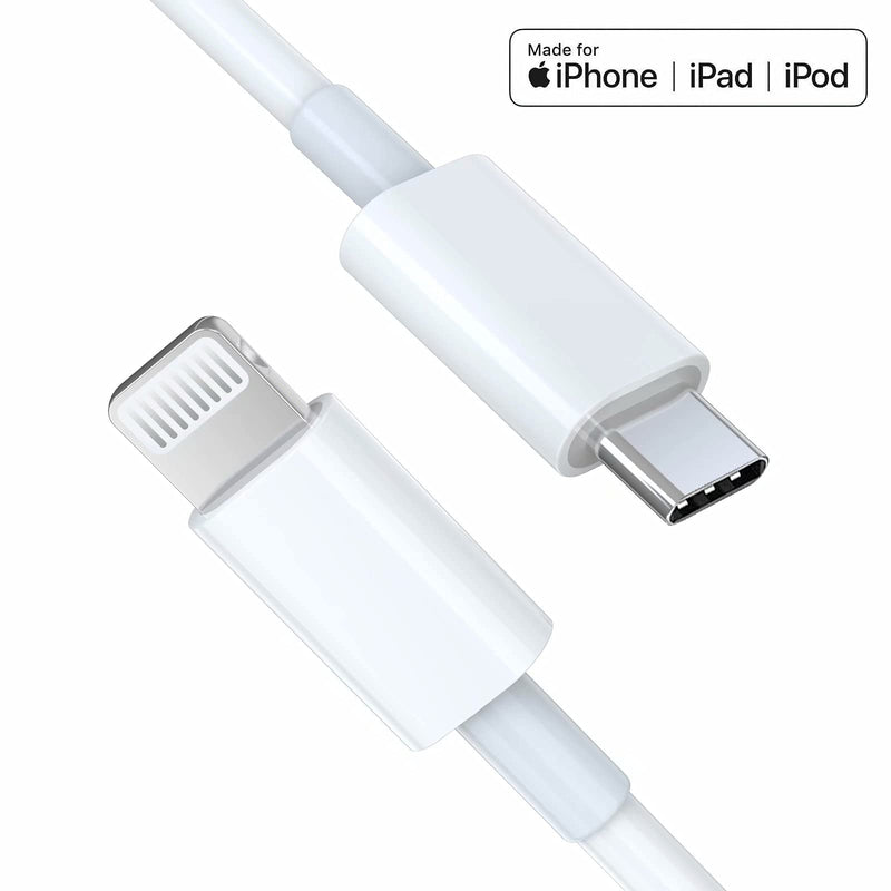 [Apple MFi Certified] iPhone Fast Charger 3Pack (6ft), iGENJUN USB C to Lightning Cable Power Delivery for iPhone 12/12 Mini/12 Pro/12 Pro Max/11/11 Pro/11 Pro Max/Xs Max/XR/X/AirPods Pro and More