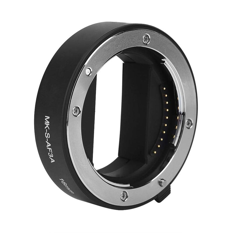 Auto Extension Tube Set, 10mm 16mm Automatic Focus Macro Extension Tube Set for Sony E Mount Camera