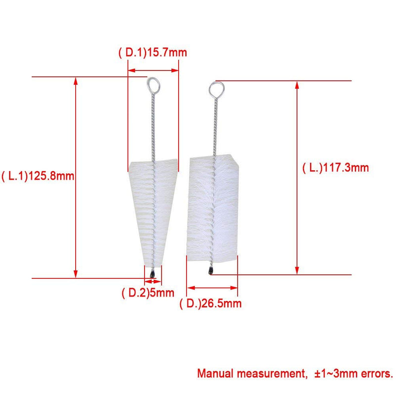 BQLZR Mouthpiece Brush Maintenance Cleaning Care Kit Snake Brush Valve Casing Brush