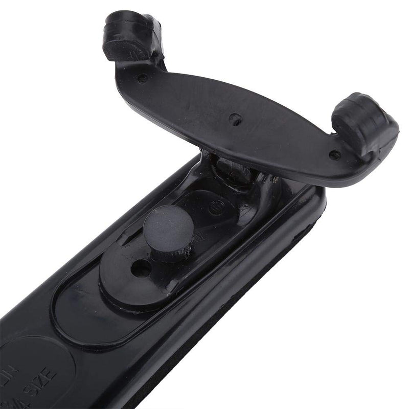 Violin Shoulder， Rest Durable Adjustable Comfortable Black Rubber Shoulder Rest Pad Holder For Violin 3/4 4/4