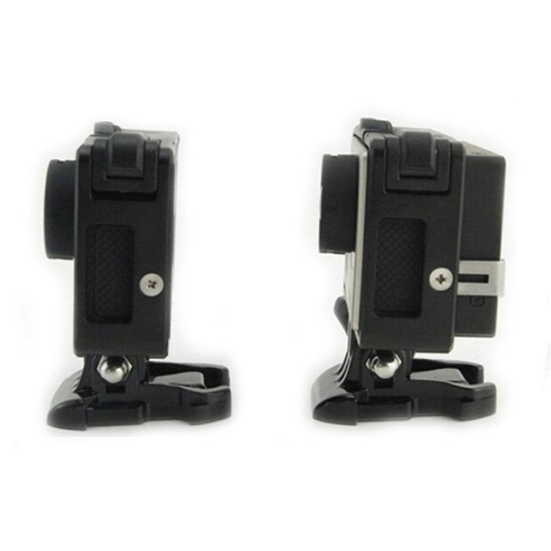 [AUSTRALIA] - Glorich Frame Mount for GoPro Hero 4, Hero 3+, Hero 3 Plus, Hero 3 Standard Frame/BacPac Frame / 2 in 1 Frame Mount (2015 Latest Version Compatible with Camera-only, Camera Mounted with LCD BacPac) 