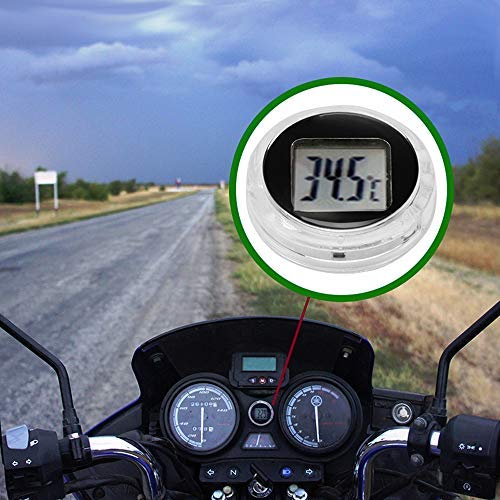 AOZBZ Motorcycle Thermometer, Digital Waterproof Stick On Motorcycle Thermometer, Kitchen Digital Thermometer, Only Support Celsius 1