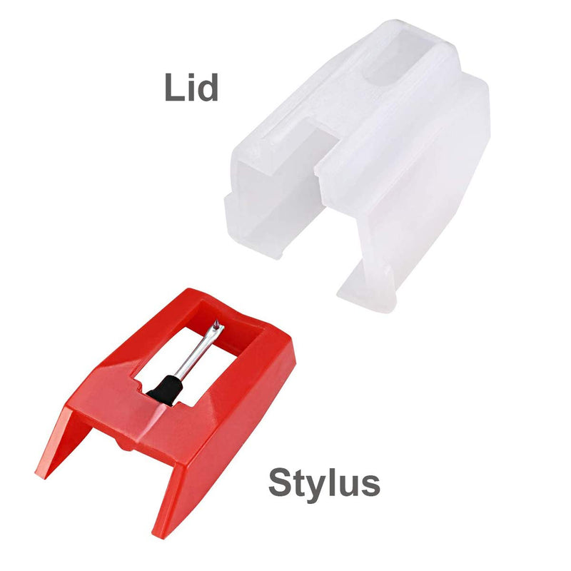 [AUSTRALIA] - Pareiko Record Player Stylus Needle Red Diamond Replacement Needle for Turntable, LP, Vinyl Player R-2 